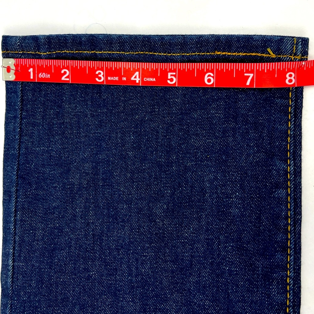 LEVI'S 501 ORIGINAL JEANS 32X30, REGULAR STRAIGHT FIT, STRECH EXTENSIBLE, NAVY - Picture 11 of 16